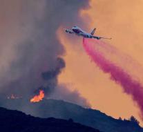 California wildfires expand further