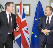 Cameron loot in Brussels