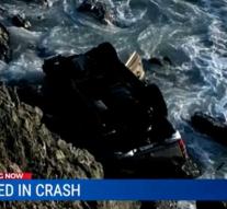 Car drives off cliff: two women, three children dead
