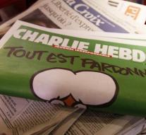 Charlie Hebdo operates satire in German