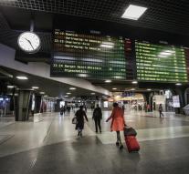 Checks Belgium international rail passenger