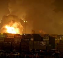 Chemical explosion port in Brazil