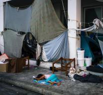 'Child abuse Greek refugee camps'
