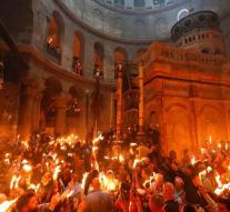 Christians celebrate Easter in Jerusalem