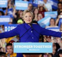 Climax campaign Hillary Clinton in Philadelphia