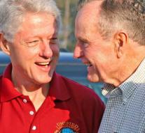 Clinton: friendship with Bush was a gift