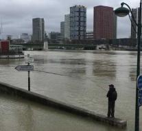 Code orange due to high water level Seine