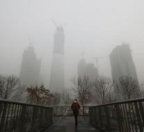 Code red smog China