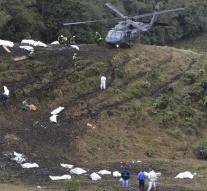Colombia crashed plane had enough fuel