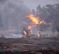 Conflagration lays 150 homes in California in ashes