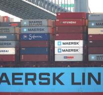 Container giant Maersk: decrease in growth