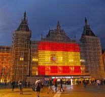 CS Amsterdam in colors Spanish flag
