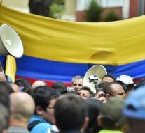 Dead at mass demonstration Venezuela