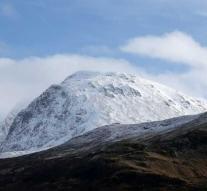 Dead by avalanche on mountain scotland