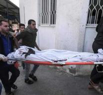 Dead by explosion Gaza Strip