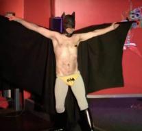 'Death Sick 'man stripped as Batman