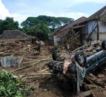 Death toll rises natural disasters Java