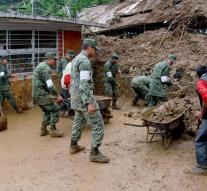 Deaths from landslides in Mexico