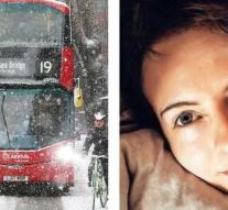 Difficult in winter: this woman is allergic to snow