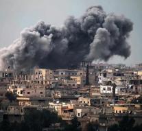Dozens dead after air strike Syria
