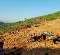 Dozens dead after landslide Myanmar