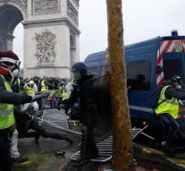 Dozens of wounded, hundreds of arrests in Paris