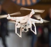 Drone skims along air ambulance Austria