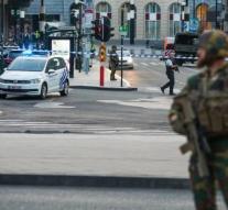 Dutchman sees how arrested at Brussels-Central station