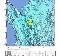 'Earthquake in northern Colombia'