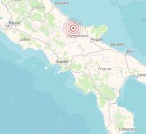 Earthquake in the Molise region of Italy