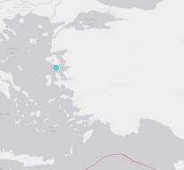 Earthquake on coast Western Turkey
