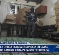 Ecuador police are making huge drugs