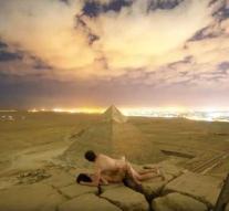 Egypt evil after sex video on pyramid