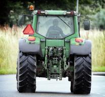 Eight Years drives tractor grandfather death
