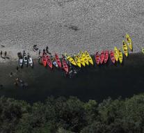 Eighteen canoeists missing on the Ardèche