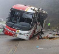 Eleven dead by bus accident Ecuador