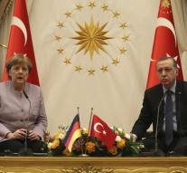 Erdogan accuses Merkel's support for terrorism