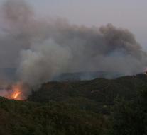 Evacuations by California wildfires