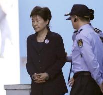 Ex-president of South Korea for the judge