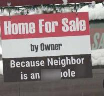 Family does not understand fuss about sales sign