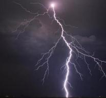 Fifteen injured by lightning in France