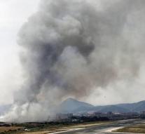 Fire at Huelva under control