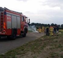 Fire brigades out for burning school books