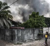 Fire destroys thousands of voting machines Congo