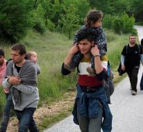 Fire Letter Idomeni on migrants
