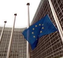 Flags at half mast at European Commission