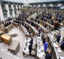 Flemish parliament close to threat