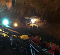 Football players lost in Thai cave