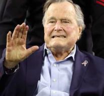 Former President H.W. Bush in hospital