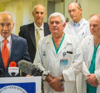 Former President Peres discharged from hospital